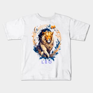 Zodiac sign Leo T-shirt Kids T-Shirt